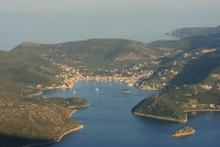 Vathi bay on Ithaki