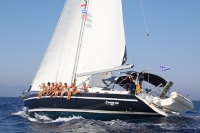 S/Y Velos pod zaglami
