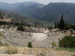 Ancient Delphi - Temple of Apollo