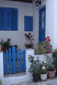 Cyclades - A typical house