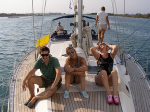 Yacht Alexandros - Front deck